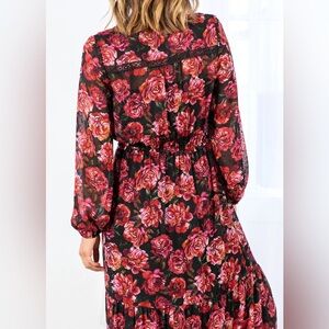 NWT Lovestitch Flower Child Maxi Dress